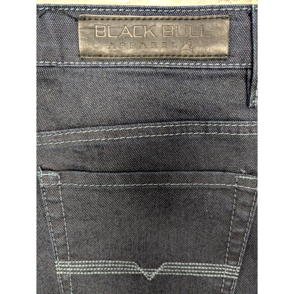 Black Bull Men's Jeans Size 34 Stretch Denim Dark Blue Authentic Style - Picture 3 of 11